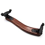 Produkt-Bild: Schulterst&uuml;tze Geigenst&uuml;tze f&uuml;r 3/4 - 4/4 Geige Violine in Holzoptik gummierter Auflage Violin Shoulder