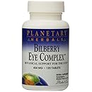Planetary Herbals Bilberry Eye Complex Tablets, 120 Count
