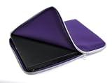 DURAGADGET 14 to 15 inch Royal Purple water resistant Laptop PC / notebook carry case / bag / sleeve / holder / for Sony VAIO CS PC