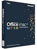 Office for Mac Home and Business 2011, Licence Card, 1 User