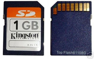 Childrens Toyshop  Electronics : Kingston Secure Digital SD Memory Card 1GB