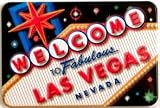 Las Vegas Magnet - Metal Sign, Las Vegas Souvenirs