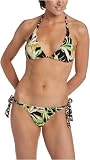 Nicole Miller Women's 2 Piece Triangle Bikini With Tie Side