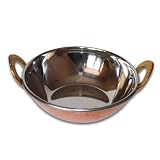 K�chengeschirr T�pfe Wok Karahi Zum servieren indischer Trockengerichte Durchmesser 14,61 cmvon "ShalinCraft"