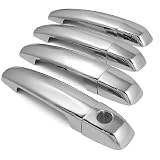 8 PCs Triple Chrome Door Handle Cover Trim Kit For 2006-2009 Suzuki SX4; 2005-2011... by Astra Security