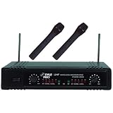 PYLE PRO PDWM2600 DUAL UHF WIRELESS MICROPHONE SYSTEM