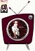 Electronics : Centric HACTV4MMB Marilyn TV Alarm Clock with Light