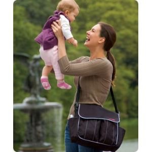 【並行輸入】SKIP HOP Dash Delax Edition Diaper Bagスキップホップ ダッシュ　デラックス　ダイパーバッグ　ブラック