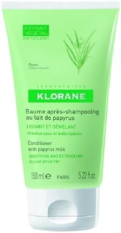 Klorane Conditioner with Papyrus Milk 5.22 oz (150 ml) (Pack of 1)