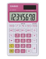 CE: Casio Inc. SL-300VC-PK Standard Function Calculator, Pink - Casio Inc.