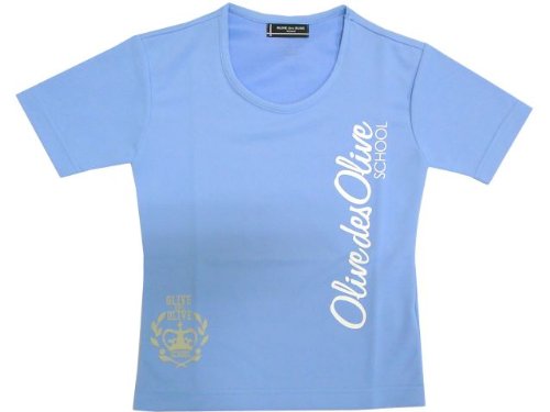 ジュニア・OLIVE des OLIVE School・クールな着用感Tシャツ（女の子-子供用）120cm 130cm 140cm 150cm