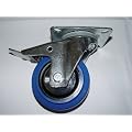 Blue Wheels 80mm Lenkrolle mit Stop NEU