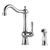 Brizo Tresa Polished Chrome Kitchen Faucet With Spray