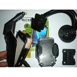 iPHONE 3G - Chargeur Auto + Support + film + Housse Cuirpar A-D