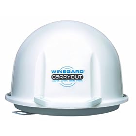 Winegard GM-1518 Carryout Automatic Portable Satellite TV Antenna
