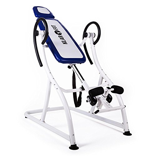 Klarfit "Relax Zone" Pro Inversion Table Max Load 150kg Blue and