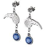 Orlando Magic Earrings NBA Logo w/ Team Colors