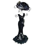 Mele Cherie Fair Lady Jewelry Stand in Black