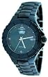Oniss #ON8011-M1 Men's Black Ceramic Sapphire Crystal Watch