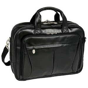 Buy McKlein USA Pearson Leather Expandable 15.4 Laptop Briefcase by McKlein USA
