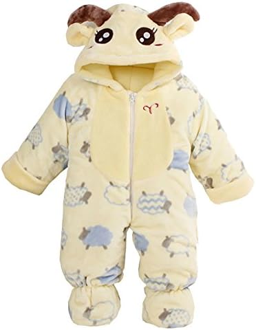 Laoen Winter Baby Animal Fleece Jacket /Coat /Siamese Romper