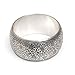 Nickel-Free Brass Silver Bangle Saucy Embossy Bangle [Silver] -Fair Trade Gifts