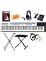 Casio Privia Pro PX-5S Digital Stage Piano Bundle with Stand, Bench, Cable Pack, Sustain Pedal, Headphones, Instructional Book, and Polishing Cloth