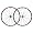 Fulcrum Red Metal 1 XL Black/Silver Mountain Bicycle Wheel Set - RM1-11DFRB