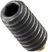 Alloy Steel Set Screw, Hex Socket Drive, Brass Tip, #8-32, 3/8" Length (Pack of 1) image 1
