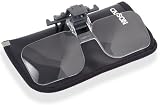Carson Optical Clip-and-Flip 2x Power Magnifying Lens +4.00 Diopters