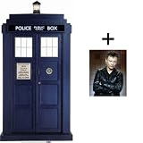 *FAN PACK* - THE TARDIS *HUGE 192cm* CARDBOARD CUTOUT / STANDEE / STANDUP - BBC Doctor Who / Dr Who / Dr. Who - INCLUDES 8x10" (25x20cm) STAR PHOTO - FAN PACK #133IMAGE