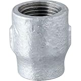 径違いソケット 可鍛鋳鉄製管継手(白) (1/2B×3/8B)×34L RS