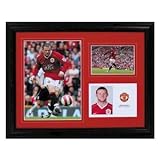Man United Wayne Rooney 16 x 12 Framed Player Profile