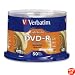 Verbatim 96166 4.7 GB 16X LightScribe DVD-R, 50-Disc Spindle