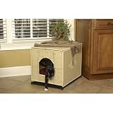 Wicker Cat Litter Pan Cover Large Natural Wicker