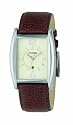 Fossil Gents Leather Strap Watchand Stainless Steel Cufflinks Gift Set