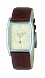 Fossil Gents Leather Strap Watchand Stainless Steel Cufflinks Gift Set
