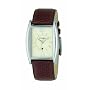 Fossil Gents Leather Strap Watchand Stainless Steel Cufflinks Gift Set
