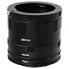 Fotodiox Pentax K (PK) Macro Extension Tube Set Kit for Extreme Close-up, fits Pentax K-5, K-r, K-x, K-7, K-m, x70, X90, K200d, K20d, K100D Super, K10D, K110D,K100D, *ist DL2, *ist DS2, *ist DL, *ist DS, K1000, K2000, K-M