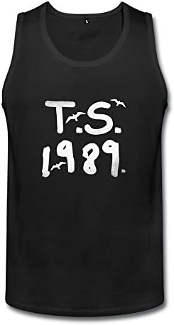 DMENDO Men's Taylor Swift Ts 1989 Tour 2015 Tank Tops Size S