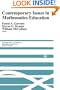 Contemporary Issues in Mathematics Education (Mathematical Sciences Research Institute Publications)