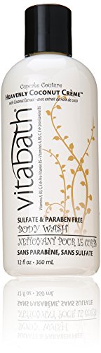 Vitabath Heavenly Cocunut Crème, 12 Ounce