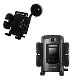 Samsung SGH-A707 Flexible Car Windshield Holder - Gomadic Brand
