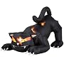 Airblown Animated Black Cat