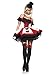 Leg Avenue Women's 2 Pretty Playing Card Costume Includes Dress and Neck Piece