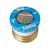 Image : Bussmann Plug Fuse Dual Element 30 Amp 125 V Brass Industrial Strength Box /4