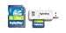 ByteStor Pro3 8GB SDHC Class 6 Memory Card with USB Reader