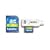 ByteStor Pro3 8GB SDHC Class 6 Memory Card with USB Reader