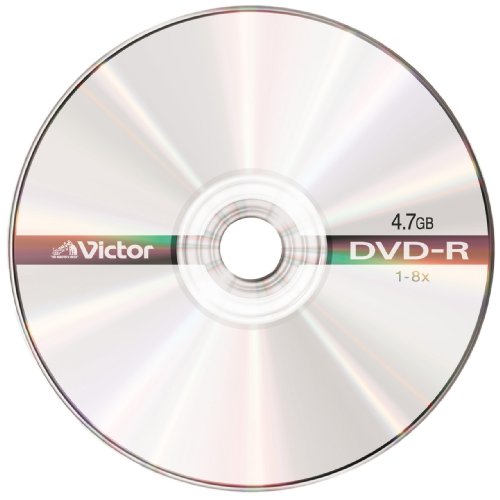 Cover image : Victor 映像用DVD-R  8倍速 120分 4.7GB シルバーレーベル 50枚 日本製 VD-R120SA50