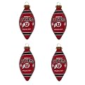 Utah 4-Pk Ornament Set